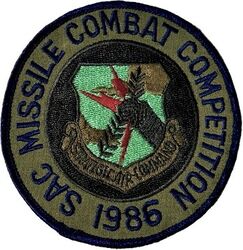 Strategic Air Command Missile Combat Competition 1986
Keywords: subdued