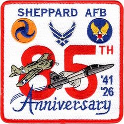 Sheppard Air Force Base, Texas 85th Anniversary
