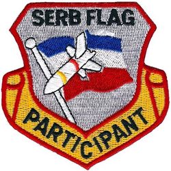 Serb Flag Participant
Done for Bosnia conflict, a play on Red Flag exercises.
