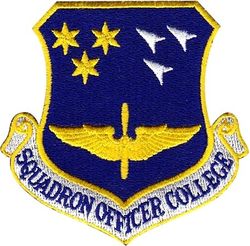 Squadron Officer College
 In 2000, both Air and Space Basic Course  and Squadron Officer School merged to form an integrated Squadron Officer College (SOC), with both schools sharing a common curriculum directorate and mission support staff.
