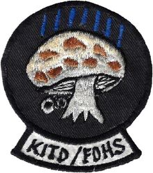 Operation KINGPIN Son Tay Raider, Air Element 1970
On 21 November 1970, a joint United States Air Force and United States Army force landed 56 U.S. Army Special Forces soldiers by helicopter at the Sơn Tây prisoner-of-war camp, which was located 23 miles (37 km) west of Hanoi, North Vietnam. The objective of the operation was the recovery of 61 American prisoners of war thought to be held at the camp. It was found during the raid that the camp contained no prisoners as they had previously been moved to another camp. 57 USAF aircraft participated, with one F-105G being lost. KITD/FOHS= Kept In The Dark/ Fed Only Horse Shit. Okinawan made.


