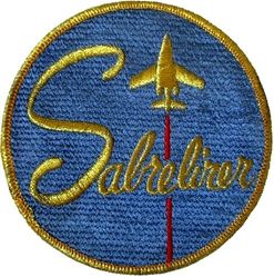 North American T-39 Sabreliner
Possibly a company made patch, fully embroidered.
