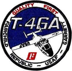 Fairchild Republic T-46A
Trainer to replace the T-37. Program was canceled.
