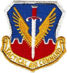 Tactical Air Command
Larger sized, fully embroidered as used by the 27 TFW circa 1980.
