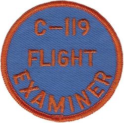 Tactical Air Command C-119 Flying Boxcar Flight Examiner
