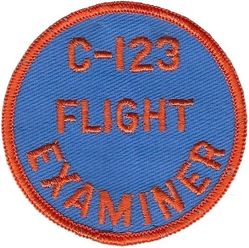 Tactical Air Command C-123 Provider Flight Examiner
