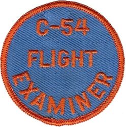 Tactical Air Command C-54 Skymaster Flight Examiner

