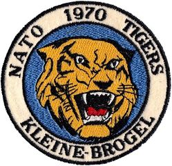 Tiger Meet 1970
North Atlantic Treaty Organization meet. USAF's 53 and 79 TFS participated. German made. 

