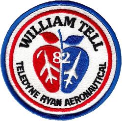 United States Air Force Air-to-Air Weapons Meet William Tell 1982 Teledyne Ryan Aeronautical
