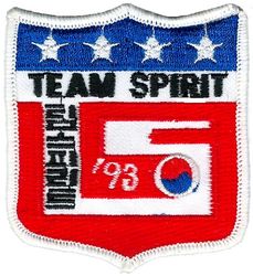 TEAM SPIRIT 1993
Korean made.
