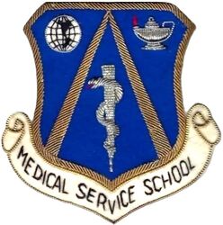 United States Air Force Medical Service School
Japan made in bullion.
