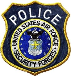 United States Air Force Security Forces
Worn by contract police on USAF installations.

