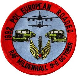 United States Air Forces in Europe Petroleum, Oil and Lubricants Roadeo Competition 1992
