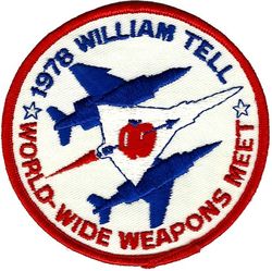 United States Air Force Air-to-Air Weapons Meet William Tell 1978
