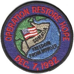 Operation RESTORE HOPE 1992
