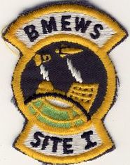 12th Missile Warning Squadron Site 1
BMEWS=Ballistic Missile Early Warning System. The site is located 11 miles northwest of Thule AB. 
