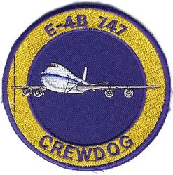 1st Airborne Command and Control Squadron E-4B 747 Crewdog
