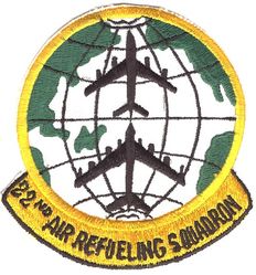 22d Air Refueling Squadron, Heavy 
Korean made.
