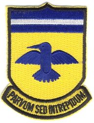 2d Airborne Command and Control Squadron
This is a fully embroidered, multihead-stitched version of the unit's "bluebird patch." I obtained it right after being assigned to the unit in early 1992.

