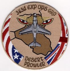 363d Expeditionary Operations Group EA-6B
Crewed with mixed USN/USAF personnel.
