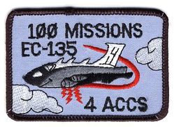 4th Airborne Command and Control Squadron EC-135 100 Missions
