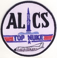4th Airborne Command and Control Squadron Airborne Launch Control System
An obvious spin-off of the Top Gun logo, this morale patch was created by Capt Joe Costas ca. 1989. It soon migrated to the 2 ACCS as well.
