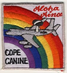 552d Airborne Warning and Control Wing Exercise COPE CANINE 1985
Korean made.
