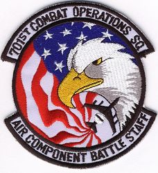 701st Combat Operations Squadron E-3A
