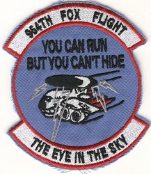 964th Airborne Warning and Control Squadron Fox Flight
