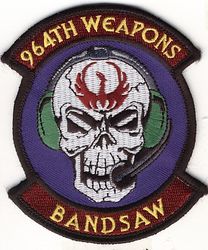 964th Airborne Warning and Control Squadron Weapons
Bandsaw is 964th callsign.
