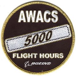 Boeing E-3 Sentry 5000 Hours
