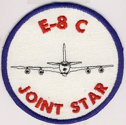 E-8C Fake
Part of a series of fake aircraft patches, all made the same way.
