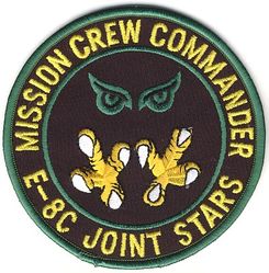 116th Air Control Wing E-8C Mission Crew Commander
