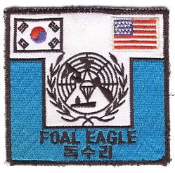 FOAL EAGLE
Foal Eagle is an exercise conducted by the US and ROK armed forces, consisting of rear area security and stability operations, onward movement of critical assets to the forward area, special operations, ground maneuver, amphibious operations, combat air operations, maritime action group operations and counter special operations forces exercises (CSOFEX). Korean made.
