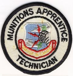 Strategic Air Command Munitions Apprentice Technician
