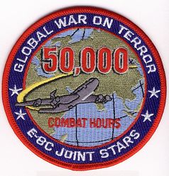Boeing E-8C Joint STARS 50,000 Combat Hours
Combined hours for the E-8C fleet.
