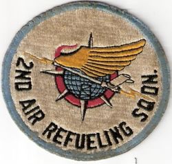 2d Air Refueling Squadron, Medium
Consolidated (19 Sep 1985) with 2 Air Refueling Squadron, Medium, which was constituted on 27 Oct 1948. Activated on 1 Jan 1949. Discontinued, and inactivated, on 1 Apr 1963. Redesignated as 2 Air Refueling Squadron, Heavy, on 19 Sep 1985. Activated on 3 Jan 1989. Redesignated as 2 Air Refueling Squadron on 1 Sep 1991.
